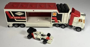 Majorette Super Movers F1 Racing Team Turbo Transporter Goodyear Shell Mclaren - Imagen 1 de 20