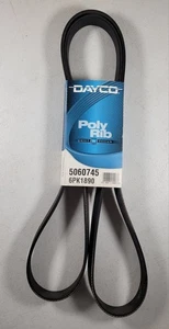 Dayco 5060745 Serpentine Drive Belt 1998-2002 Toyota Corolla Celica OEM 6PK1890 - Picture 1 of 6