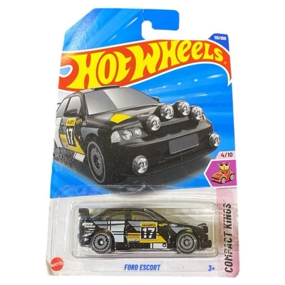 Hot Wheels Ford Escort Compact Kings 4/10 Rally Car Mattel 113/250 2021 New - Image 1 of 4