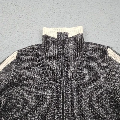 Suéter Victorias Secret Mujer Gris Medio Cremallera Completa Manga Larga Tejido Foto 1 de 4