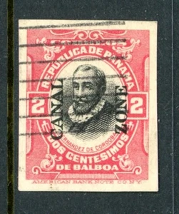 Canal Zone - Cut Square - Used - 2 cent - Nice Centering      (18-C253) - Picture 1 of 1