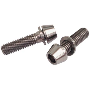 M4 Titanium Tapered Bolts LifeTime Warranty FREE WASHERS All Sizes and Colours - Picture 1 of 8
