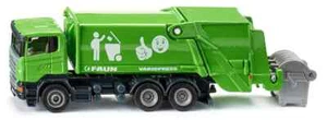 Siku 1890 Scania Müllwagen "Faun" grün Maßstab 1:87 Modellauto NEU! ° - Picture 1 of 5