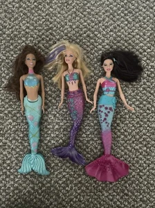 Barbie Sirena Muñeca Paquete Coloridas Sirenas Movibles - Imagen 1 de 17