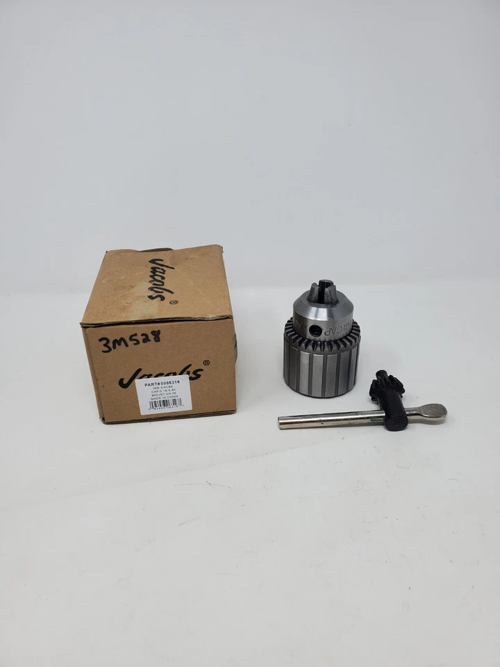 Jacobs Drill Chuck Keyed Steel 0.800 in 3/4-16 6316