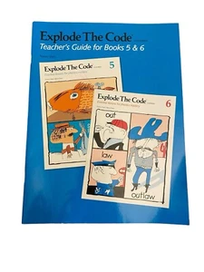 EXPLODE THE CODE TEACHER'S GUIDE FOR BOOKS 5 & 6 Book~Homeschool~EPS~PB - Picture 1 of 2