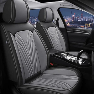 Car 2-Seat Covers Faux Leather Front Row Cushion For Chevrolet MALIBU 2009-2021 - Picture 1 of 6