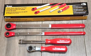 Titan 4pc Master Heavy Duty Truck Air Brake Slack Adjuster Tool Set #85569 - Picture 1 of 3