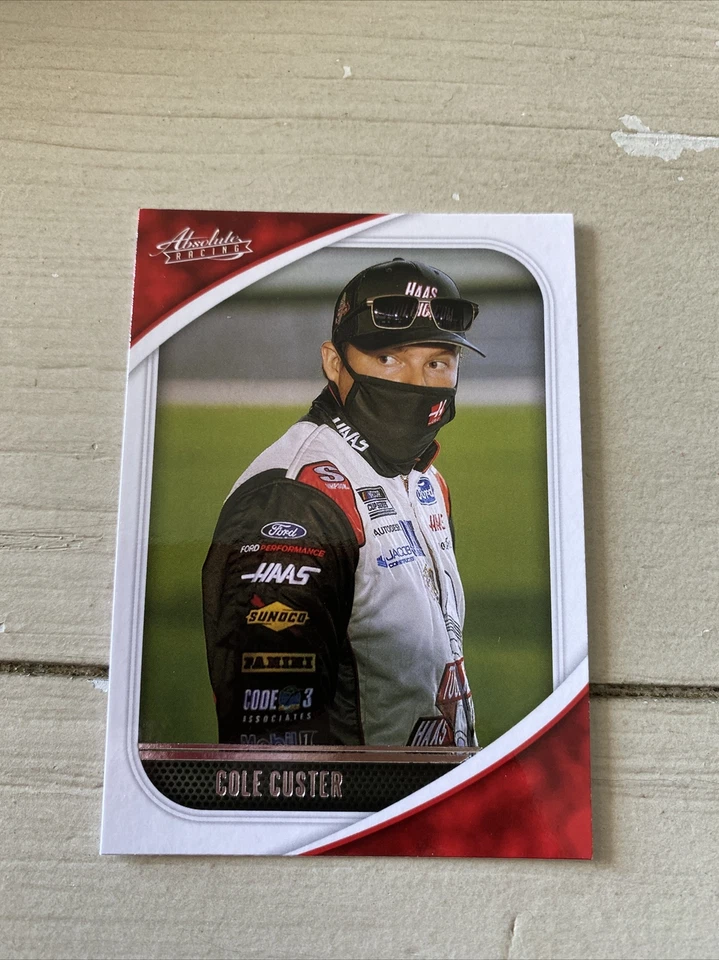 2021 Panini Chronicles Nascar ABSOLUTE Racing Card COLE CUSTER - Image 1 of 1