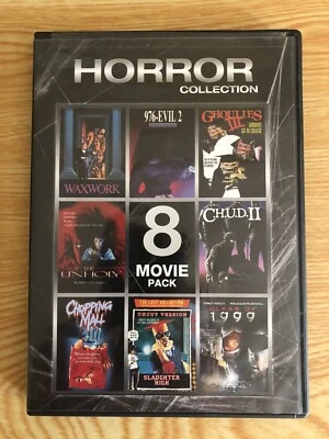 Horror Collection (2-DVD) Waxwork / Chopping Mall / Slaughter High & more! OOP!! - Image 1 of 2