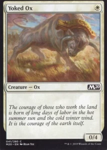 3X YOKED OX 041/280 CORE SET 2020 M20 MTG MAGIC NM X3 - Bild 1 von 1