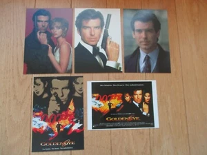 5 Goldeneye/Pierce Brosnan 007 James Bond Post Cards - Picture 1 of 7