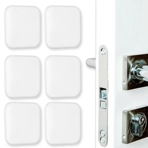 6 Pcs Door Stopper Wall Protector Bumper Self Adhesive Wall Protectors Silico... - Picture 1 of 8