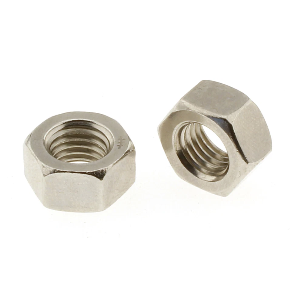 zöllige Mutter | No. 4 - 1/2" Zoll | Edelstahl | UNC/UNF Sechskantmutter Nut - Bild 1 von 1