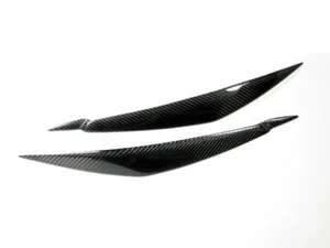 AutoTecknic Carbon Fiber Headlight Covers Fits BMW E70 X5M | E71 X6 / X6M - Picture 1 of 5