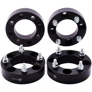 VLAOSCHI Black Forged 4x4 Golf Cart Wheel Spacers 1.5 Inch with 1/2" Studs Co... - Bild 1 von 7