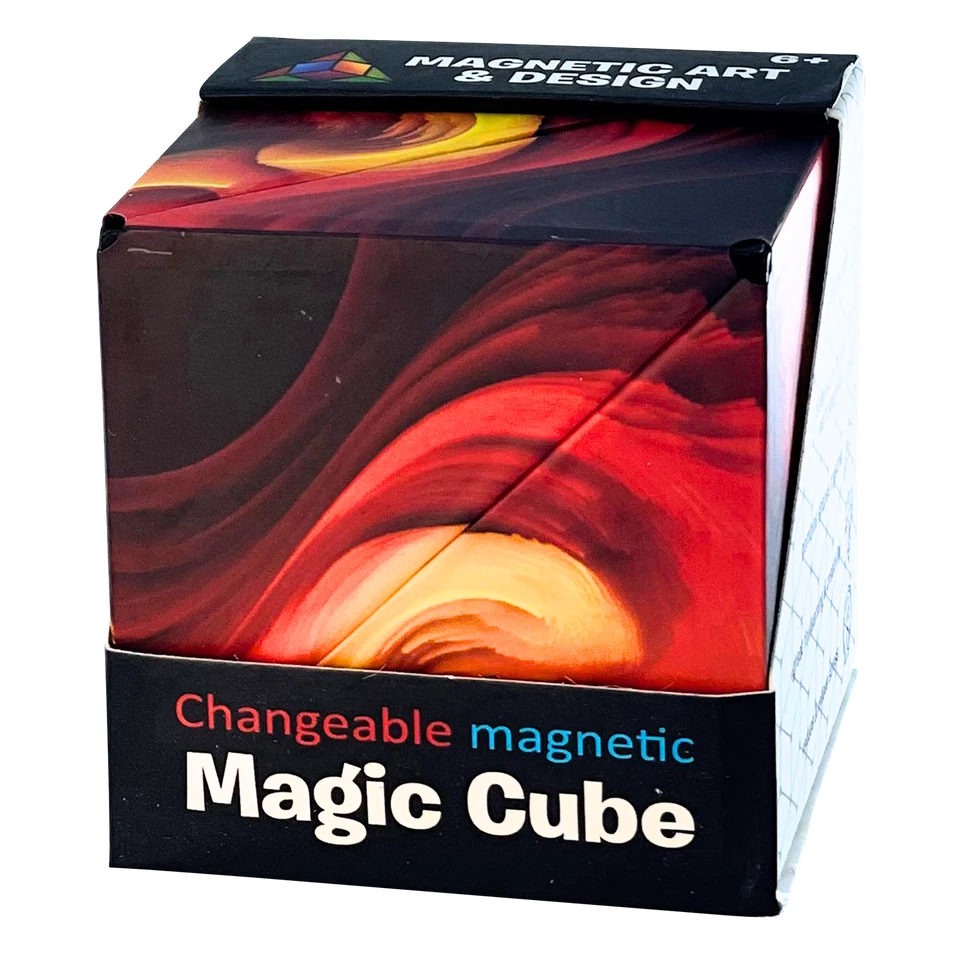 3D MAQNA Magic Cube - Storm Red - OSTERAKTION