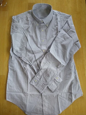 NWOT Jack Spade White Blue Stripe Button Down 18-35 Extra Slim USA MSRP $225 - Image 1 of 3