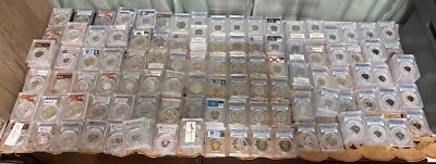 lote de 2 moedas classificadas PCGS (Leia a descrição) #2222333 - Imagem 1 de 4