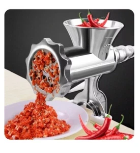 Adjustable Meat Mincer Grinder Hand Operated Noodles Beef Pasta Maker Kitchen - Picture 1 of 6