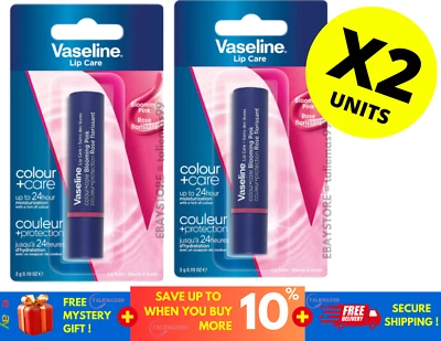VASELINA Terapia de Labios Color + Cuidado Rosa Flor 3g (X 2) Foto 1 de 4