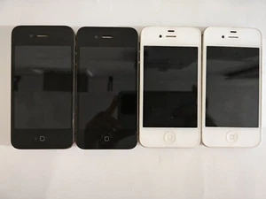 📱 Apple iPhone 4 8/16/32GB - Unlocked Used Full function mobile phone IOS7 📱 - Picture 1 of 13