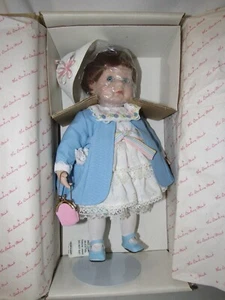 Danbury Mint MELISSA Porcelain Doll by Elke Hutchens 14” Tall in box - Picture 1 of 3