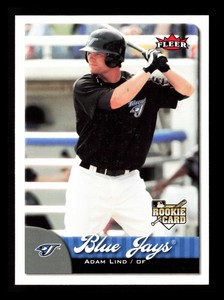 2007 Fleer #368 Adam Lind Rookie