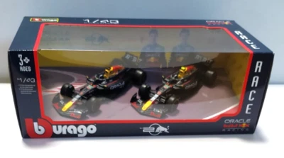 BURAGO RACE 1:43 AUTO F1  SET RED BULL  2024 #1 VERSTAPPEN + #11 PEREZ  18-38173 - Immagine 1 di 2