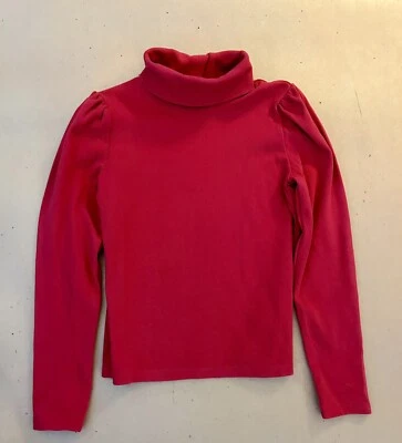 Gap Kids Girls Size XL Red Turtleneck Sweater - Ribbed - Image 1 of 2