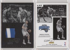2015-16 Panini Noir Acetate Noir Prime /49 Nikola Vucevic #AN-NV