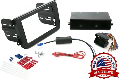 Kit De Instalación Panel Doble DIN Para Vehículos Select Volkswagen 2006-15 NEW. - Image 1 of 4