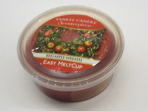 Yankee Candle RED APPLE WREATH Easy Scenterpiece MeltCup Fragrance 2.2 oz - Picture 1 of 4