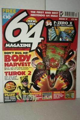 RIVISTA 64 MAGAZINE NUMERO 17 1998 USATA EDIZIONE INGLESE VBC 51442 - Immagine 1 di 2