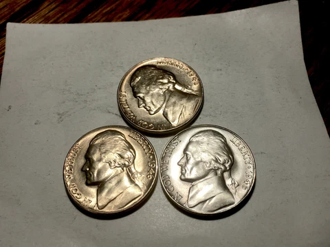 1946 P-D-S Jefferson Nickels Ch/Gem BU+ SUPERB!!! NICE!!! BEAUTIFUL!! #357 Cover
