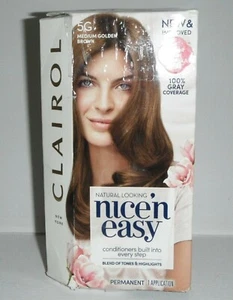 Clairol Nice N Easy Permanent Haircolor 5G Medium Golden Brown - Picture 1 of 2