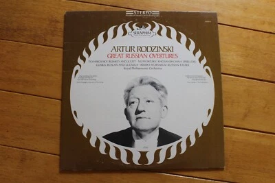 ARTUR RODZINSKI - GREAT RUSSIAN OVERTURES LP 12" VINYL G+ SERAPHIM STEREO - Image 1 of 4