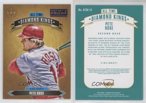 2020 Panini Diamond Kings All-Time Artist Proof Blue Pete Rose #ATDK-14