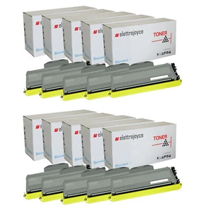10 TONER TN 2320 COMPATIBILI PER BROTHER MFC L2700DW L2700DN L2701 L2740DW - Foto 1 di 1