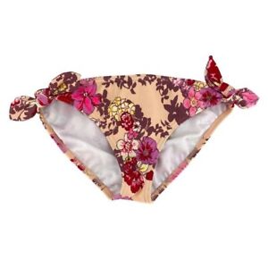 BILLABONG Floral Side Knot Tie Swim Bottom (Designed in Australia)
