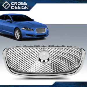 Parrilla central delantera superior cromada apta para Jaguar XF XFR 2012-2015 - Imagen 1 de 12