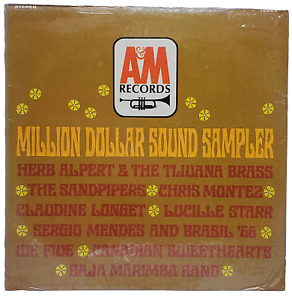 Million Dollar Sound Sampler (VG), Vintage Vinyl LP Album, A&M Records, SP 19001