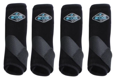 Professional's Choice 2xCool Botas Medicinales Deportivas Valor Paquete de 4 Negras Grandes L Foto 1 de 4