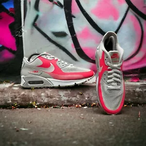 Original Authentic Nike Air Max 90 Hyperfuse Grey Solar Red Größe UK 7 - Bild 1 von 9