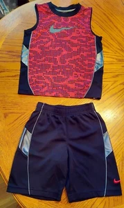 Boys - Nike 2 Pc Short Set - Sz 6M - Picture 1 of 5