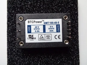 BTCPower QMT 100-48-5 DC to DC Converter 48V in 5V out  20A - NEW - Picture 1 of 2