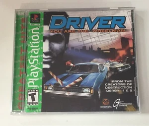 SONY PlayStation PS1 PSOne Driver (GREATEST HITS VERSION & COMPLETE) - Picture 1 of 3