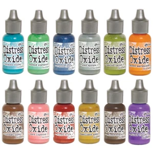 Tim Holtz Ranger Distress Oxide Reinker - Various Colours for Cardmaking Crafts - Picture 1 of 73