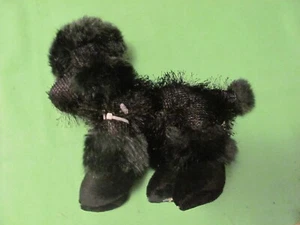 Ganz Webkinz HM191 Black Poodle Puppy Dog Plush Stuffed Animal. - Picture 1 of 9