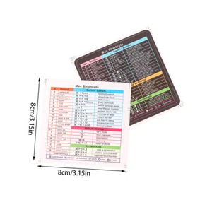 2Pcs Reference Keyboard Shortcut Sticker Adhesive For Windows Laptop Stickers _t - Photo 1/14